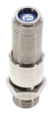 G 1/2'' Acero inoxidable 316 Ti Válvula de seguridad preajustada 2 bar (29.01 psi) DN 10