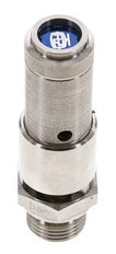 G 1/2'' Acero inoxidable 316 Ti Válvula de seguridad preajustada 2 bar (29.01 psi) DN 10