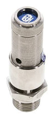 G 1/2'' Acero inoxidable 316 Ti Válvula de seguridad preajustada 2 bar (29.01 psi) DN 10