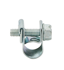 Abrazadera de manguera de 6 - 8 mm con banda de acero galvanizado de 9 mm [10 piezas]
