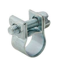 Abrazadera de manguera de 14 - 16 mm con banda de acero galvanizado de 9 mm [10 piezas]