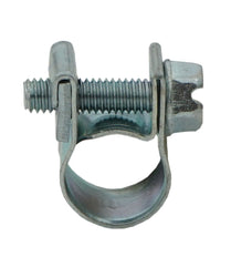 Abrazadera de manguera de 20 - 22 mm con banda de acero galvanizado de 9 mm [10 Piezas]