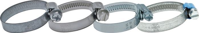 90 - 110 mm Hose Clamp with a Galvanised Steel 9 mm band - Norma [5 Pieces]