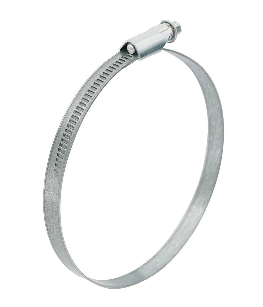 Abrazadera de manguera de 170 - 190 mm con banda de acero galvanizado de 12 mm - Norma [2 Piezas]