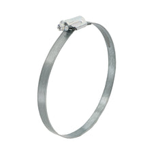 Abrazadera de manguera de 130 - 150 mm con banda de acero galvanizado de 12 mm - Norma [2 Piezas]
