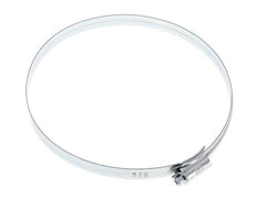 140 - 160 mm Hose Clamp with a Galvanised Steel 12 mm band - Ideal [2 Pieces]