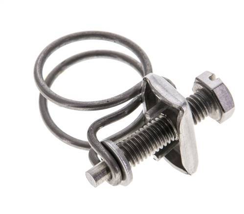 abrazadera de manguera de 20 - 23 mm Acero galvanizado