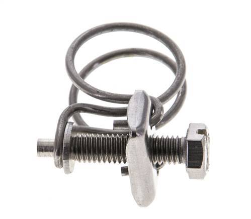 abrazadera de manguera de 20 - 23 mm Acero galvanizado