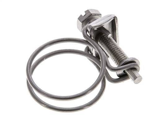 26 - 30 mm Hose Clamp Stainless Steel 304 [2 Pieces]