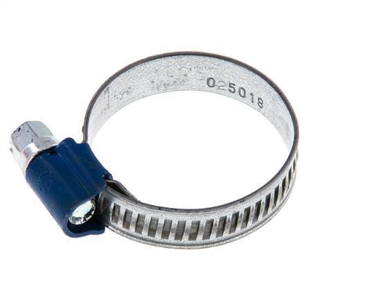 20 - 32 mm Hose Clamp with a Galvanised Steel 9 mm band - Aba [5 Pieces]