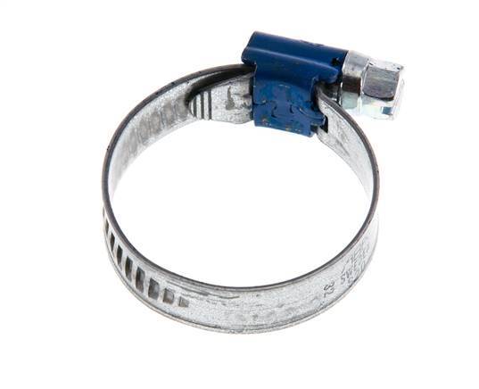 20 - 32 mm Hose Clamp with a Galvanised Steel 9 mm band - Aba [5 Pieces]