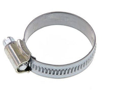 25 - 40 mm Hose Clamp with a Galvanised Steel 12 mm band - Ideal [5 Pieces]