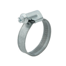 Abrazadera de manguera de 40 - 60 mm con banda de acero galvanizado de 12 mm - Norma [5 Piezas]