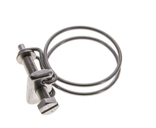 abrazadera de manguera de 35 - 40 mm Acero galvanizado