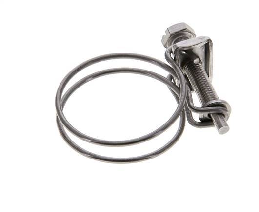 abrazadera de manguera de 35 - 40 mm Acero galvanizado