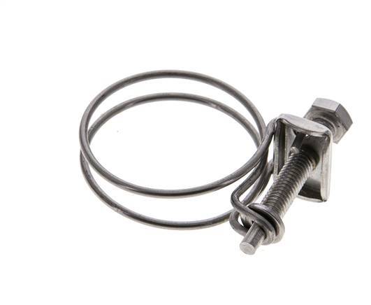 abrazadera de manguera de 35 - 40 mm Acero galvanizado