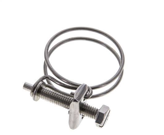 abrazadera de manguera de 35 - 40 mm Acero galvanizado