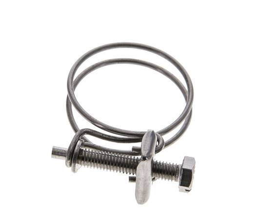 abrazadera de manguera de 35 - 40 mm Acero galvanizado
