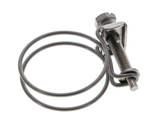 abrazadera de manguera de 38 - 43 mm Acero galvanizado