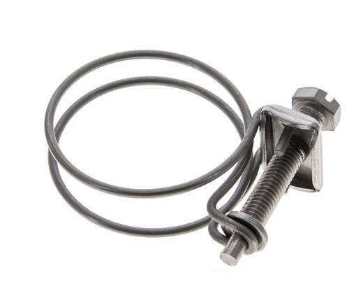 abrazadera de manguera de 38 - 43 mm Acero galvanizado