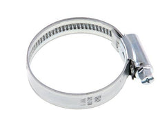 32 - 50 mm Hose Clamp with a Galvanised Steel 12 mm band - Ideal [5 Pieces]
