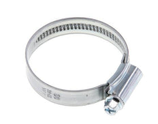 32 - 50 mm Hose Clamp with a Galvanised Steel 12 mm band - Ideal [5 Pieces]