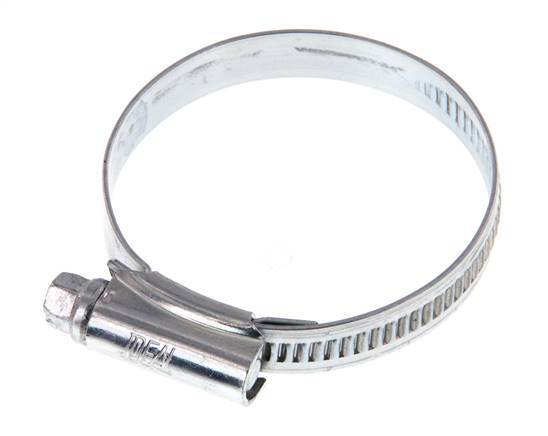 35 - 50 mm Hose Clamp with a Galvanised Steel 9 mm band - Ideal [5 Pieces]