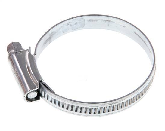 35 - 50 mm Hose Clamp with a Galvanised Steel 9 mm band - Ideal [5 Pieces]