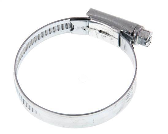 35 - 50 mm Hose Clamp with a Galvanised Steel 9 mm band - Ideal [5 Pieces]