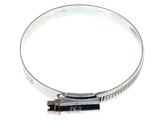 50 - 70 mm Hose Clamp with a Galvanised Steel 9 mm band - Ideal [5 Pieces]