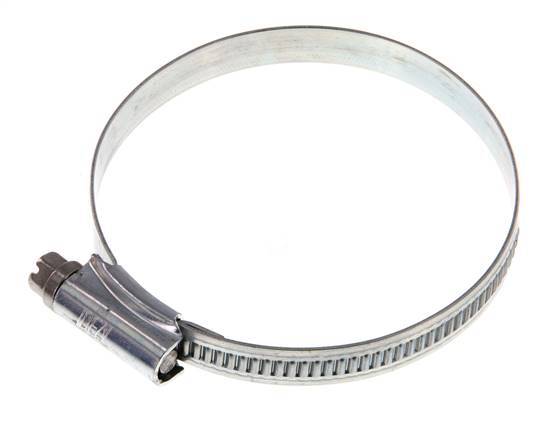 50 - 70 mm Hose Clamp with a Galvanised Steel 9 mm band - Ideal [5 Pieces]