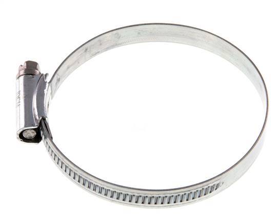 50 - 70 mm Hose Clamp with a Galvanised Steel 9 mm band - Ideal [5 Pieces]