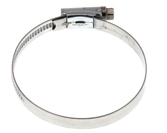 50 - 70 mm Hose Clamp with a Galvanised Steel 9 mm band - Ideal [5 Pieces]