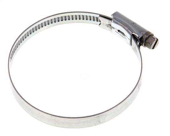 50 - 70 mm Hose Clamp with a Galvanised Steel 9 mm band - Ideal [5 Pieces]