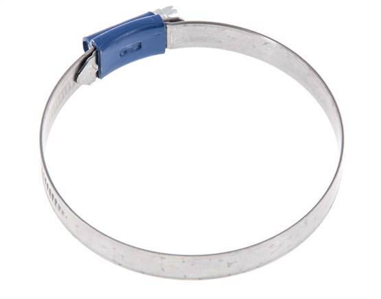 70 - 90 mm Hose Clamp with a Galvanised Steel 12 mm band - Aba [2 Pieces]