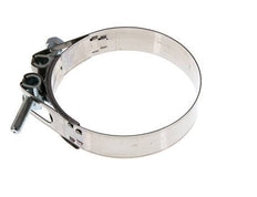 abrazadera de manguera de 130 - 140 mm con banda de acero inoxidable 430 de 30 mm - Norma