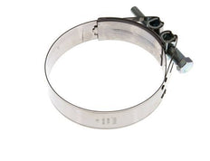abrazadera de manguera de 130 - 140 mm con banda de acero inoxidable 430 de 30 mm - Norma