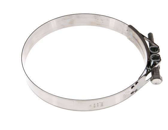 abrazadera de manguera de 200 - 213 mm con banda de acero inoxidable 430 de 30 mm - Norma