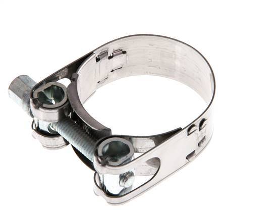 37 - 40 mm Hose Clamp with a Stainless Steel 430 18 mm band - Norma [2 Pieces]