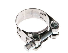 37 - 40 mm Hose Clamp with a Stainless Steel 430 18 mm band - Norma [2 Pieces]