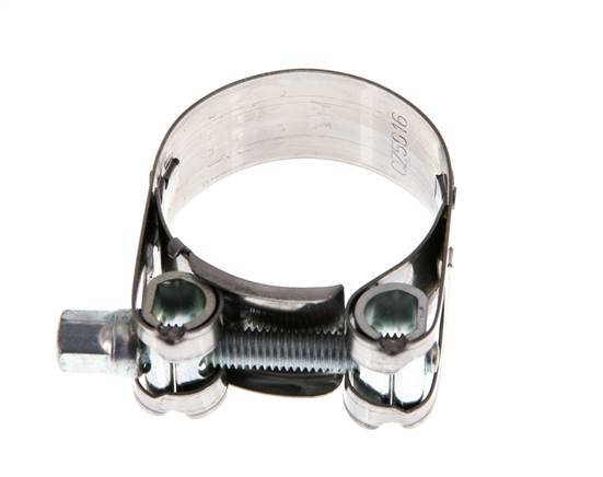37 - 40 mm Hose Clamp with a Stainless Steel 430 18 mm band - Norma [2 Pieces]