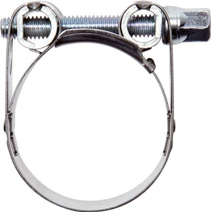 37 - 40 mm Hose Clamp with a Stainless Steel 430 18 mm band - Norma [2 Pieces]
