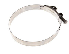 abrazadera de manguera de 200 - 213 mm con banda de acero inoxidable 304 de 30 mm - Norma
