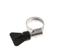 12 - 22 mm Hose Clamp with a Stainless Steel 304 9 mm band With Butterfly Handle - Norma [2 Pieces]