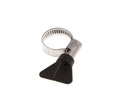 12 - 22 mm Hose Clamp with a Stainless Steel 304 9 mm band With Butterfly Handle - Norma [2 Pieces]