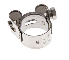 abrazadera de manguera de 23 - 25 mm con banda de acero inoxidable 304 de 18 mm - Norma