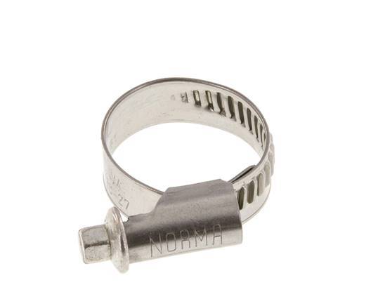 16 - 27 mm Hose Clamp with a Stainless Steel 304 12 mm band - Norma [2 Pieces]