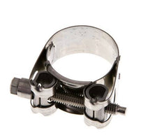 abrazadera de manguera de 31 - 34 mm con banda de acero inoxidable 304 de 18 mm - Norma