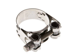 abrazadera de manguera de 34 - 37 mm con banda de acero inoxidable 304 de 18 mm - Norma