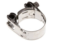 abrazadera de manguera de 34 - 37 mm con banda de acero inoxidable 304 de 18 mm - Norma